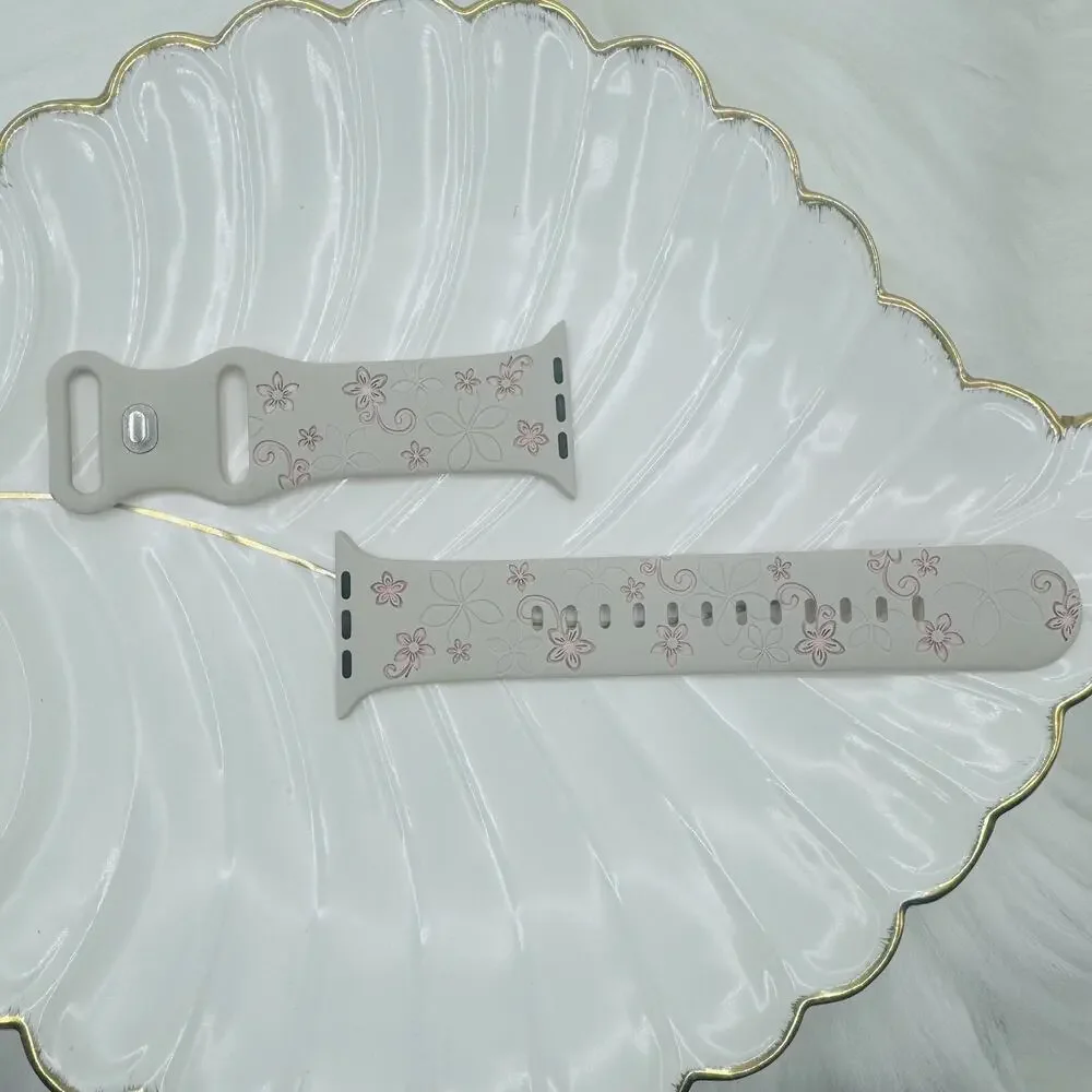 Unbranded floral engraved